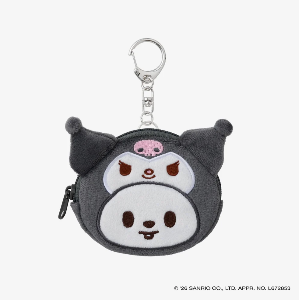 [PRE-ORDER] SKZOO X SANRIO CHARACTERS Button Badge Pouch - Stray Kids World Tour 'RUN IT' 2nd Lineup Japan MD