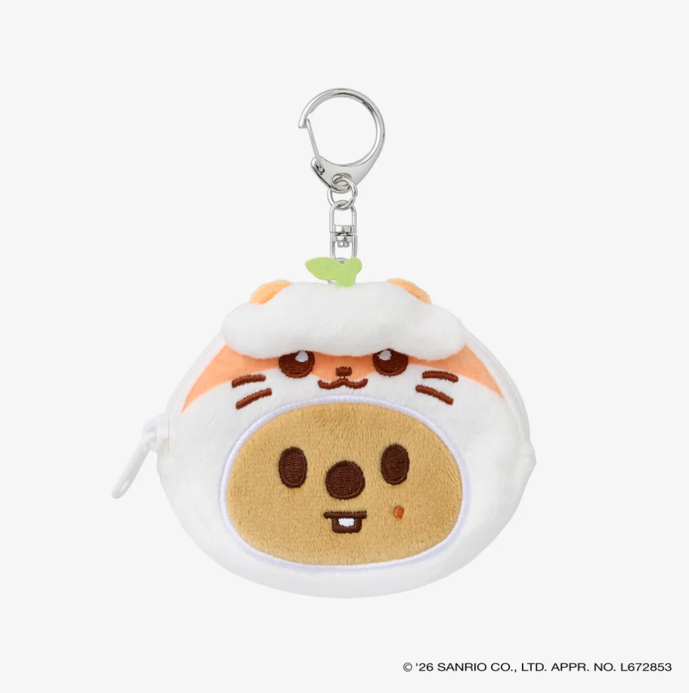 [PRE-ORDER] SKZOO X SANRIO CHARACTERS Button Badge Pouch - Stray Kids World Tour 'RUN IT' 2nd Lineup Japan MD