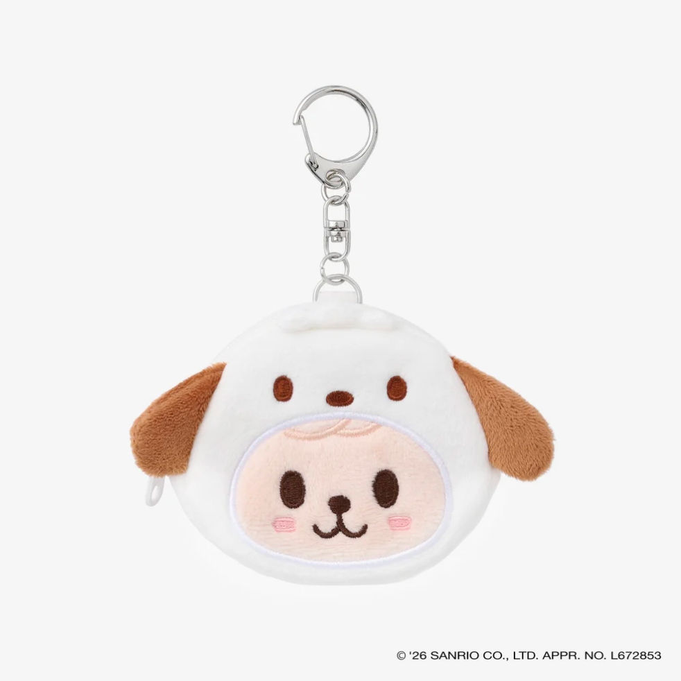 [PRE-ORDER] SKZOO X SANRIO CHARACTERS Button Badge Pouch - Stray Kids World Tour 'RUN IT' 2nd Lineup Japan MD