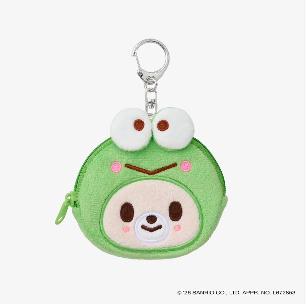 [PRE-ORDER] SKZOO X SANRIO CHARACTERS Button Badge Pouch - Stray Kids World Tour 'RUN IT' 2nd Lineup Japan MD