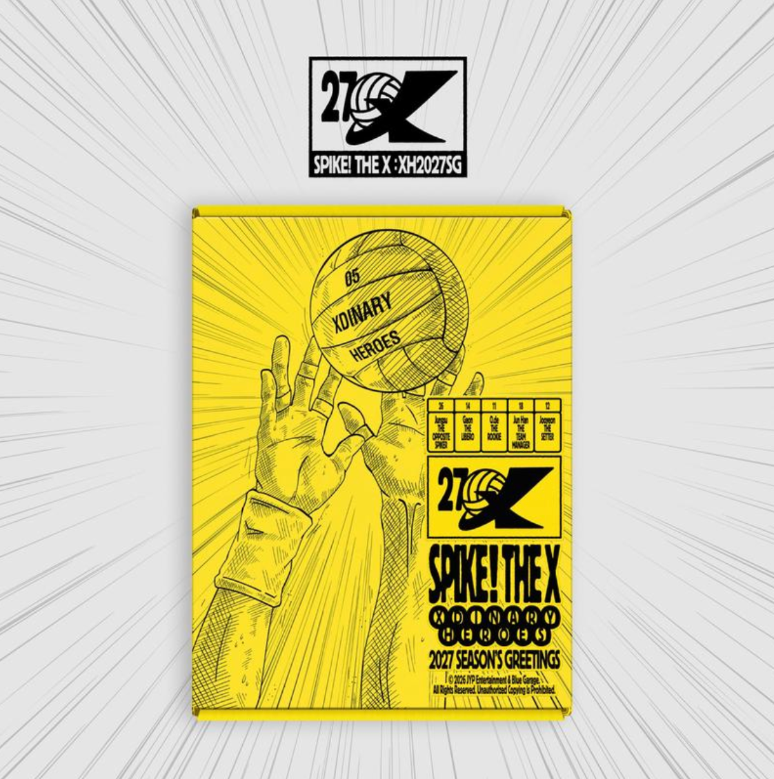 [PRE-ORDER] Xdinary Heroes 2027 Seasons Greetings 'SPIKE! THE X'