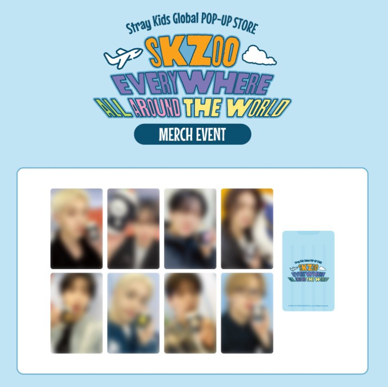 [PRE-ORDER] SKZOO Mouse Pad - Stray Kids SKZOO Everywhere All Around the World Online Pop Up MD