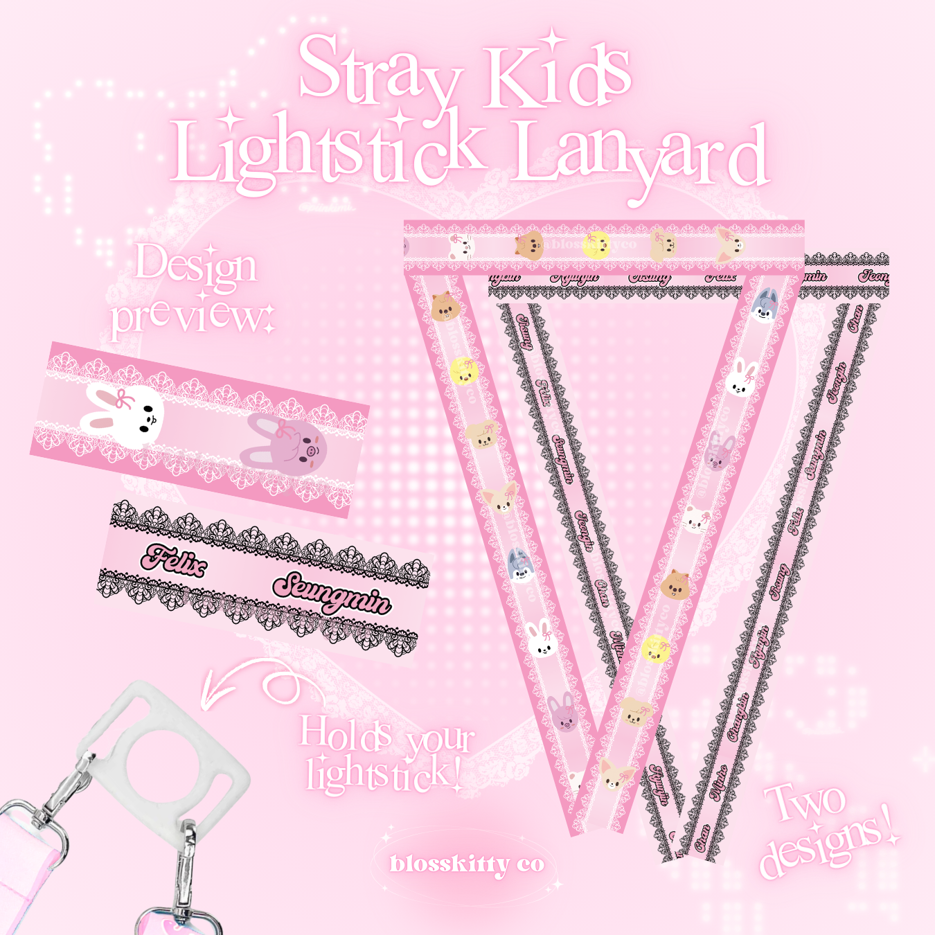 SKZ Lightstick Lanyard Strap