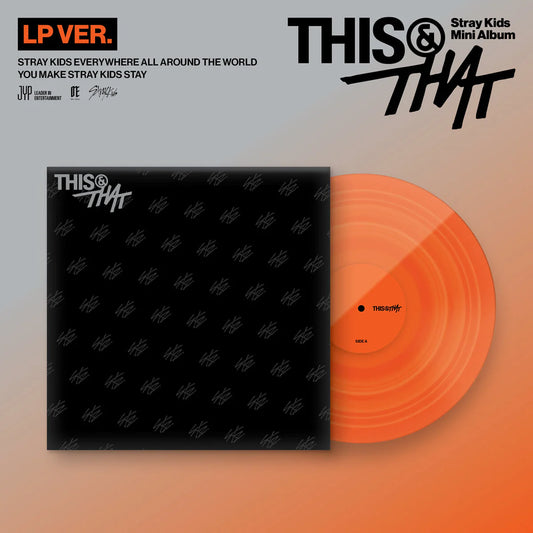 [PRE-ORDER] Stray Kids 10th Mini Album - THIS & THAT (LP Ver.) (with Pre-Order Benefit Photocard)