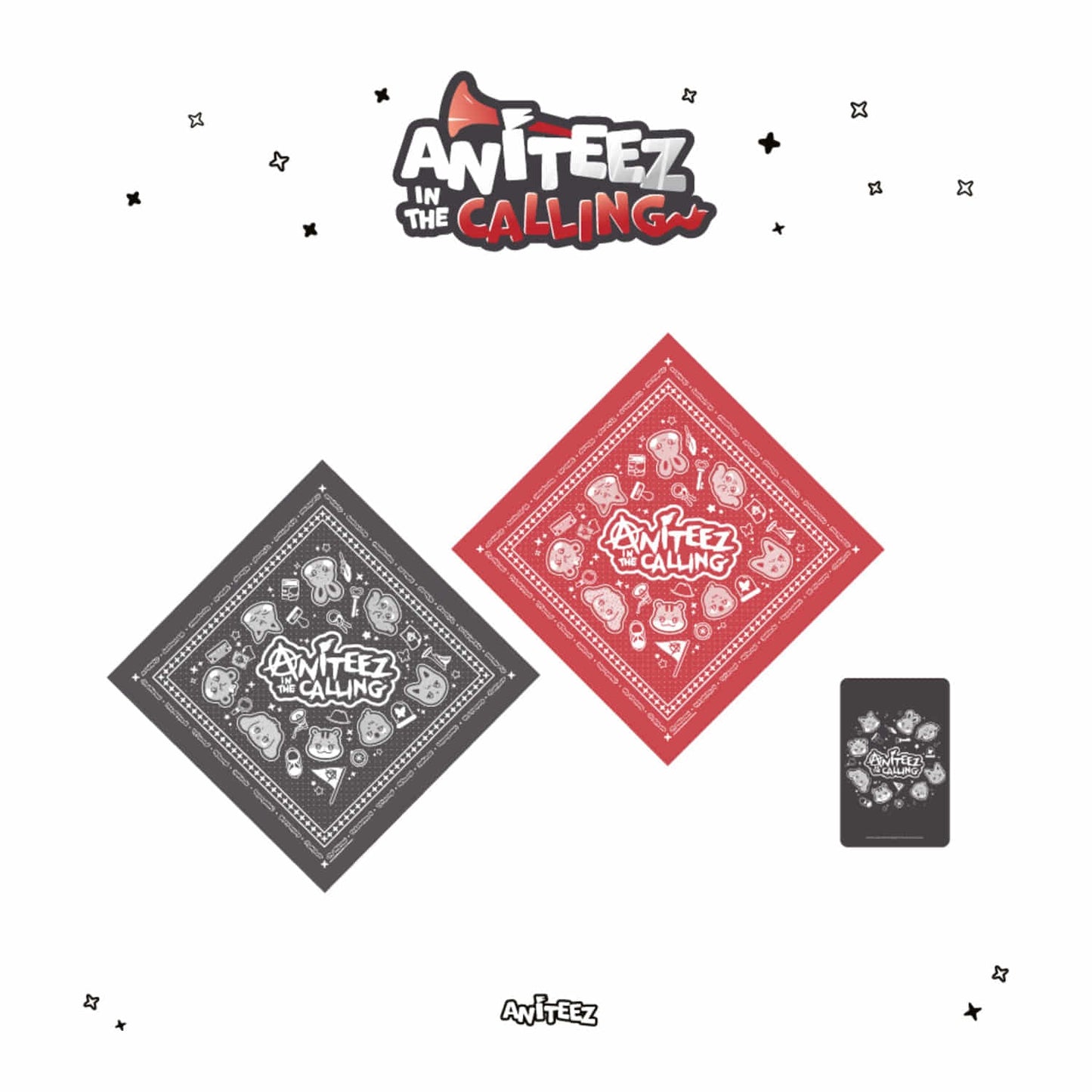 [PRE-ORDER] Bandana - ATEEZ x ANITEEZ [ANITEEZ in the Calling MD]
