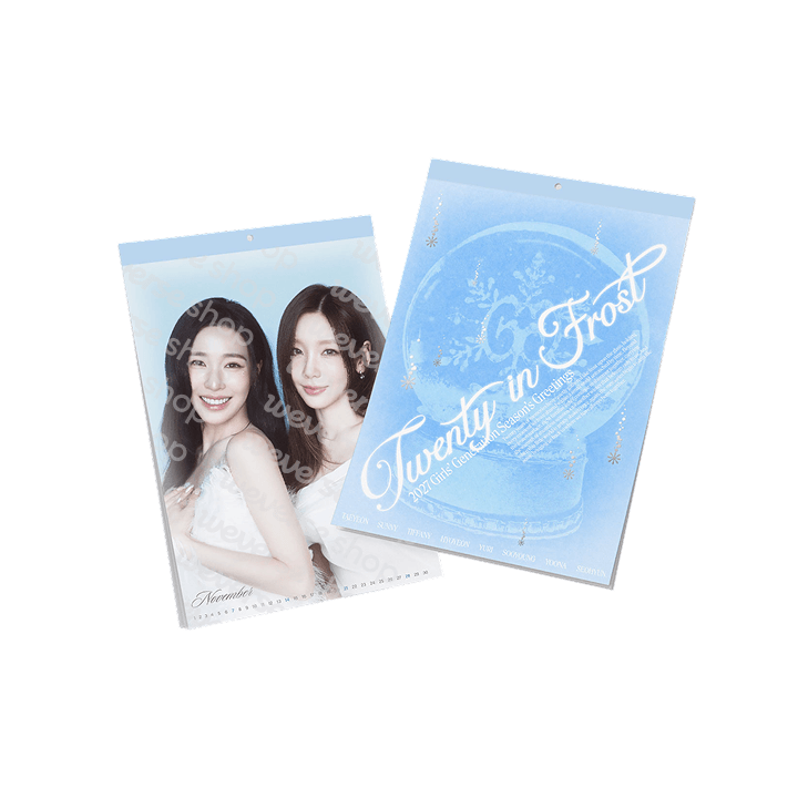 [PRE-ORDER] Girls Generation 2027 Seasons Greetings 'Twenty in Frost'