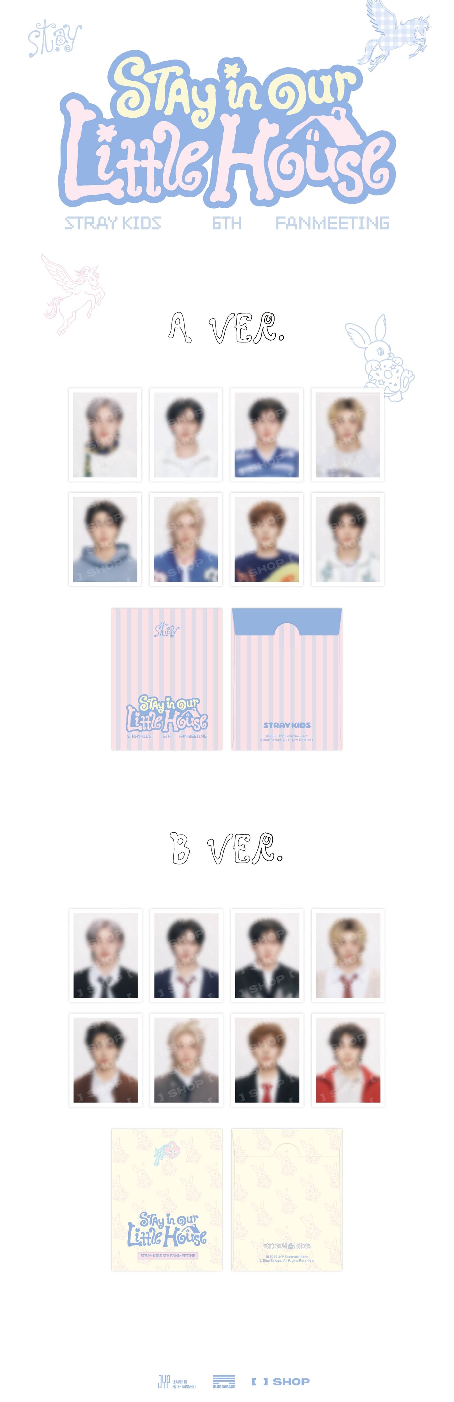 [PRE-ORDER] ID Photo Set - Stray Kids 6th Fanmeeting 'STAY in Our Little House' MD