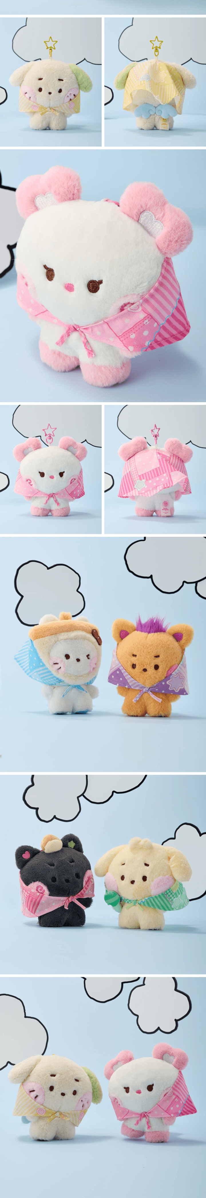 Scarf Plush Keyring - NCT Wish wishnini house