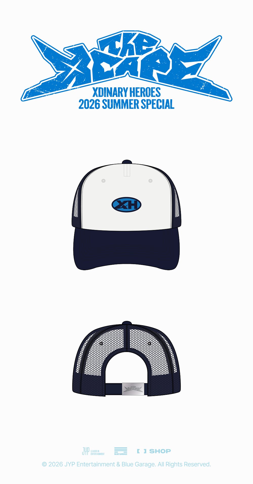 [PRE-ORDER] Ball Cap - Xdinary Heroes 2026 Summer Special 'The Xcape' MD