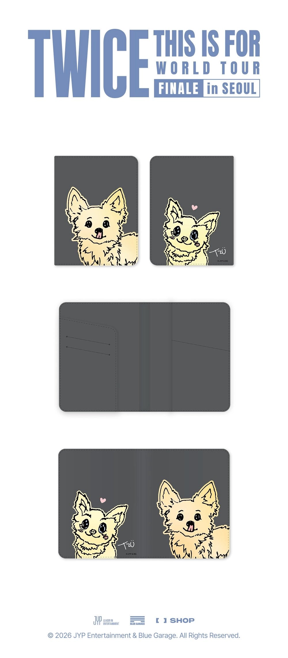 [PRE-ORDER] Tzuyu Passport Case - TWICE 2026 World Tour 'THIS IS FOR' Finale in Seoul MD