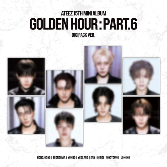 [PRE-ORDER] ATEEZ 15th Mini Album - GOLDEN HOUR : Part 6 (DIGIPACK Ver.) (w/ Pre-Order Benefit)