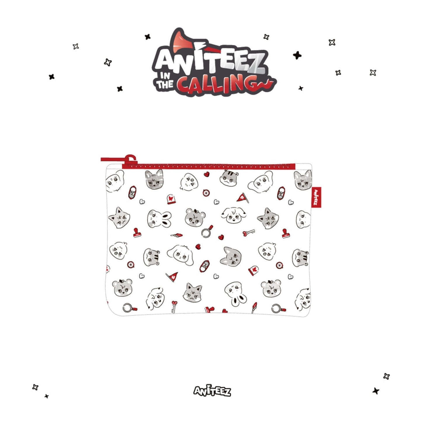 [PRE-ORDER] Calling Pouch - ATEEZ x ANITEEZ [ANITEEZ in the Calling MD]