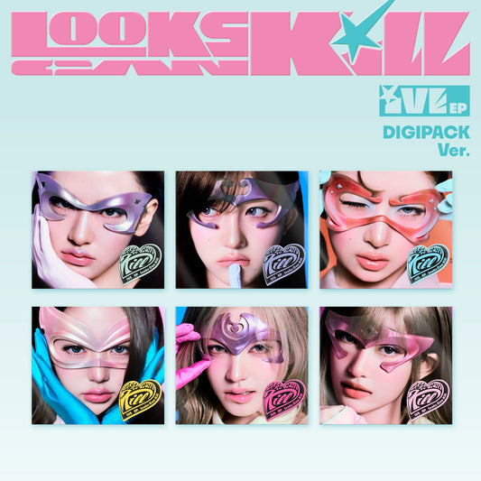 [PRE-ORDER] IVE EP - [Looks Can Kill] (DIGIPACK Ver. Member Choice) (w/ Pre-Order Benefit)