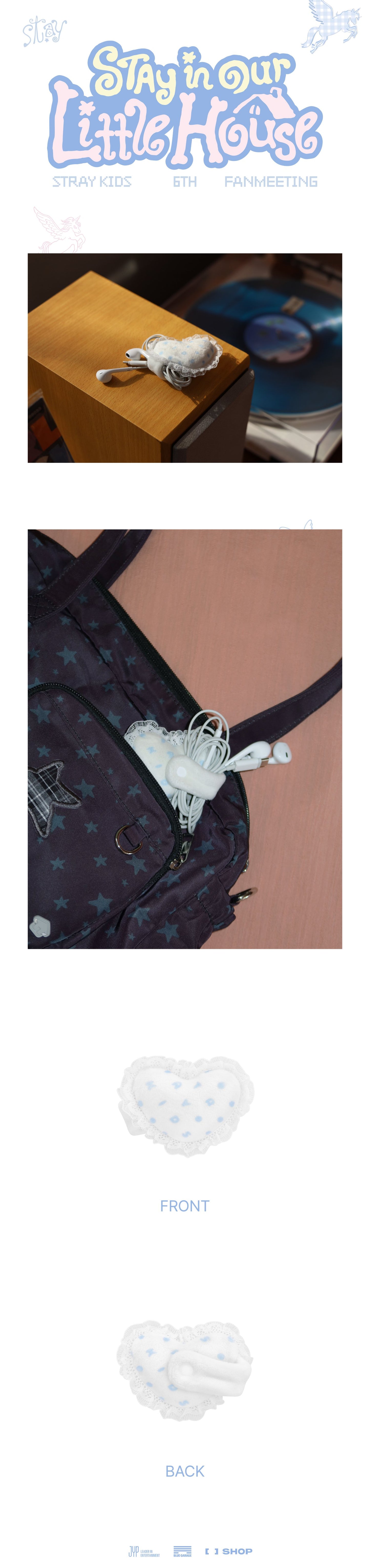 [PRE-ORDER] Cable Holder - Stray Kids 6th Fanmeeting 'STAY in Our Little House' MD