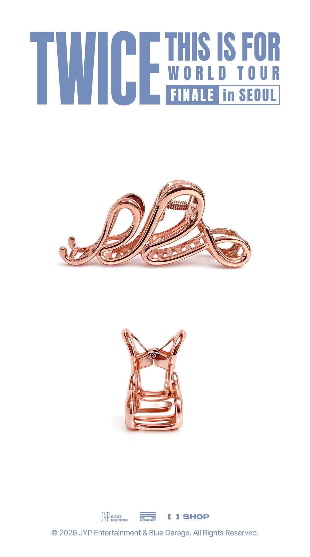 [PRE-ORDER] Momo Hairclip - TWICE 2026 World Tour 'THIS IS FOR' Finale in Seoul MD