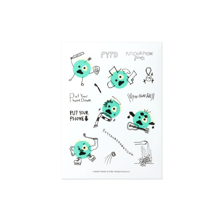 [PRE-ORDER] CORTIS Ball Sticker Set - CORTIS 2026 Tour 'Put Your Phone Down' MD