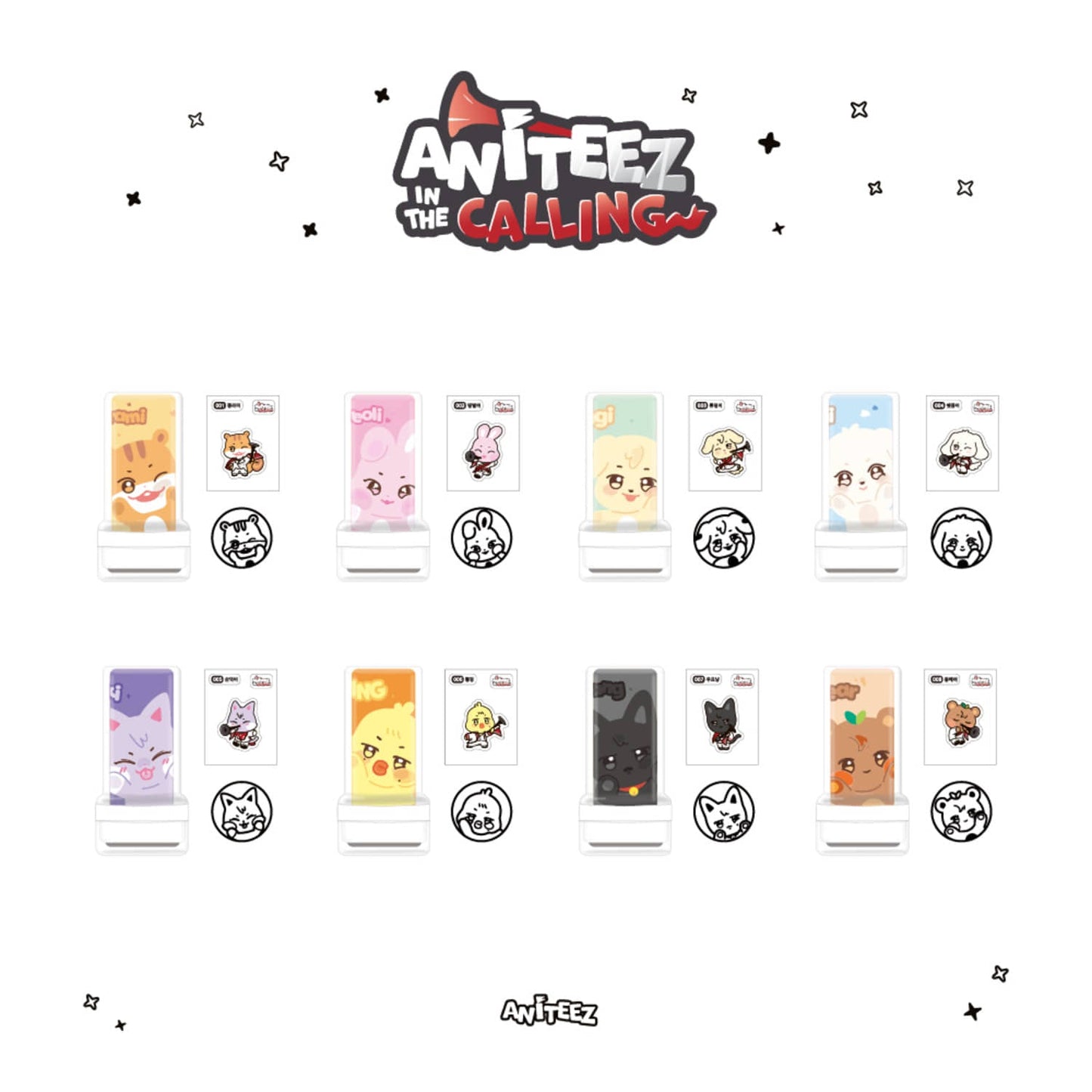 [PRE-ORDER] Reel Pass Case - ATEEZ x ANITEEZ [ANITEEZ in the Calling MD]