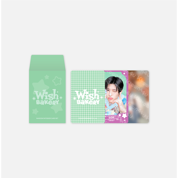 [PRE-ORDER] Random Pâtissier Card Set - NCT Wish 2026 Pop Up [WISH BAKERY] MD