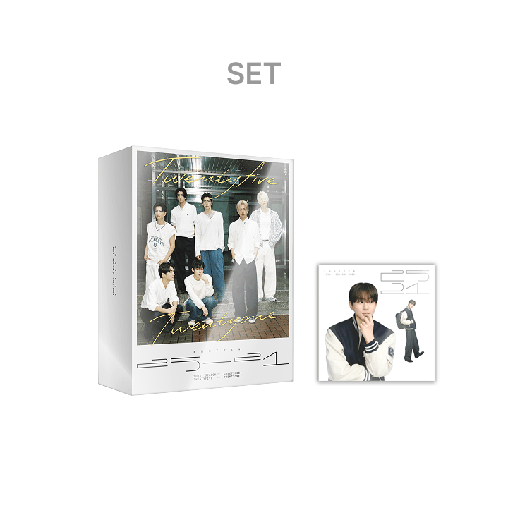 [PRE-ORDER] Enhypen 2026 Seasons Greetings 'Twentyfive - Twentyone' & GGU GGU Book Set