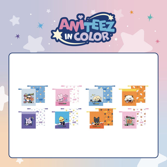 [PRE-ORDER] ANITEEZ Color Pouch - ATEEZ X ANITEEZ POP-UP STORE [ANITEEZ IN COLOR] MD