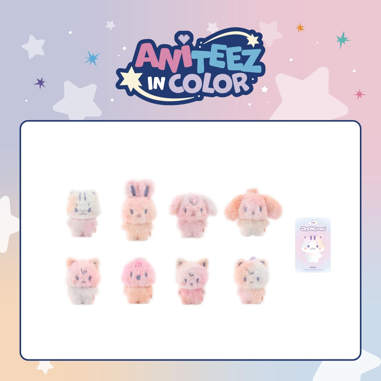 [PRE-ORDER] Color Mix Tiny ANITEEZ Doll - ATEEZ X ANITEEZ POP-UP STORE [ANITEEZ IN COLOR] MD