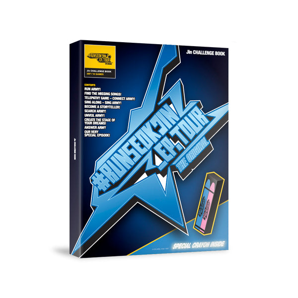 [PRE-ORDER] BTS Jin '#RUNSEOKJIN_EP.TOUR in GOYANG' The Original JIN CHALLENGE BOOK