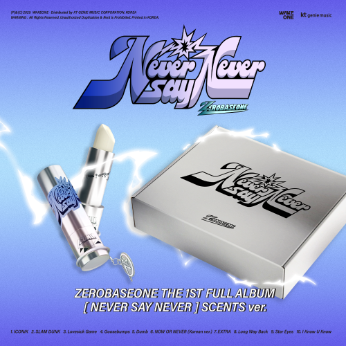 ZEROBASEONE 1st Full Album - Never Say Never (Scents Ver.)