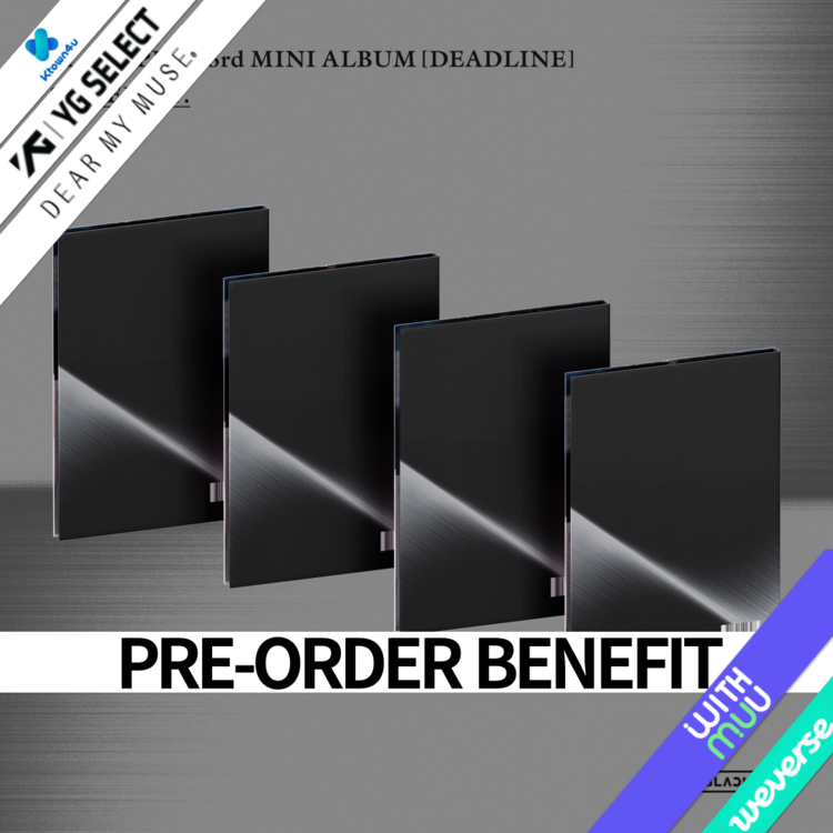 [PRE-ORDER] BLACKPINK 3rd Mini Album - DEADLINE (SILVER Ver.) (with Pre-Order Benefit)