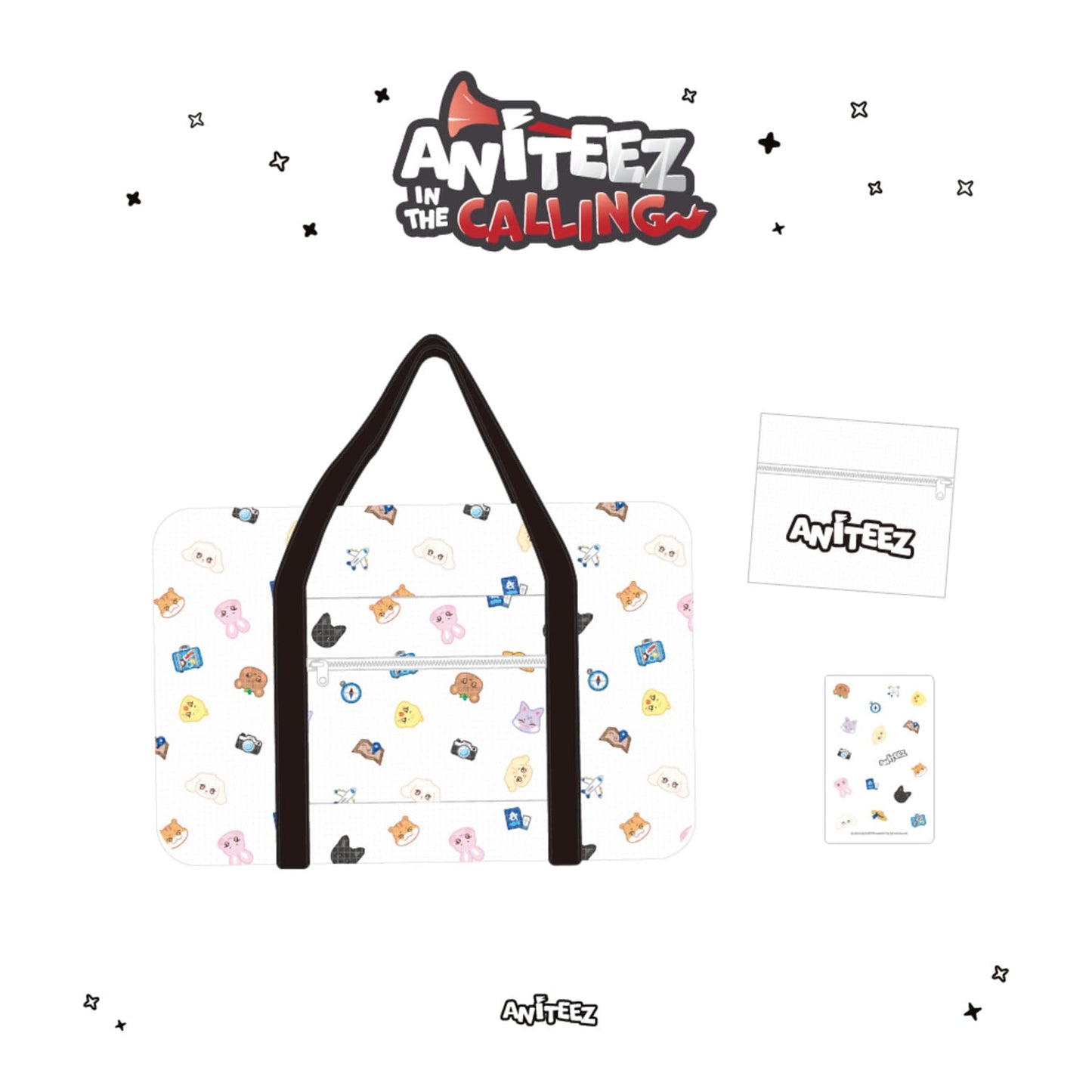 [PRE-ORDER] Carry-on Bag - ATEEZ x ANITEEZ [ANITEEZ in the Calling MD]