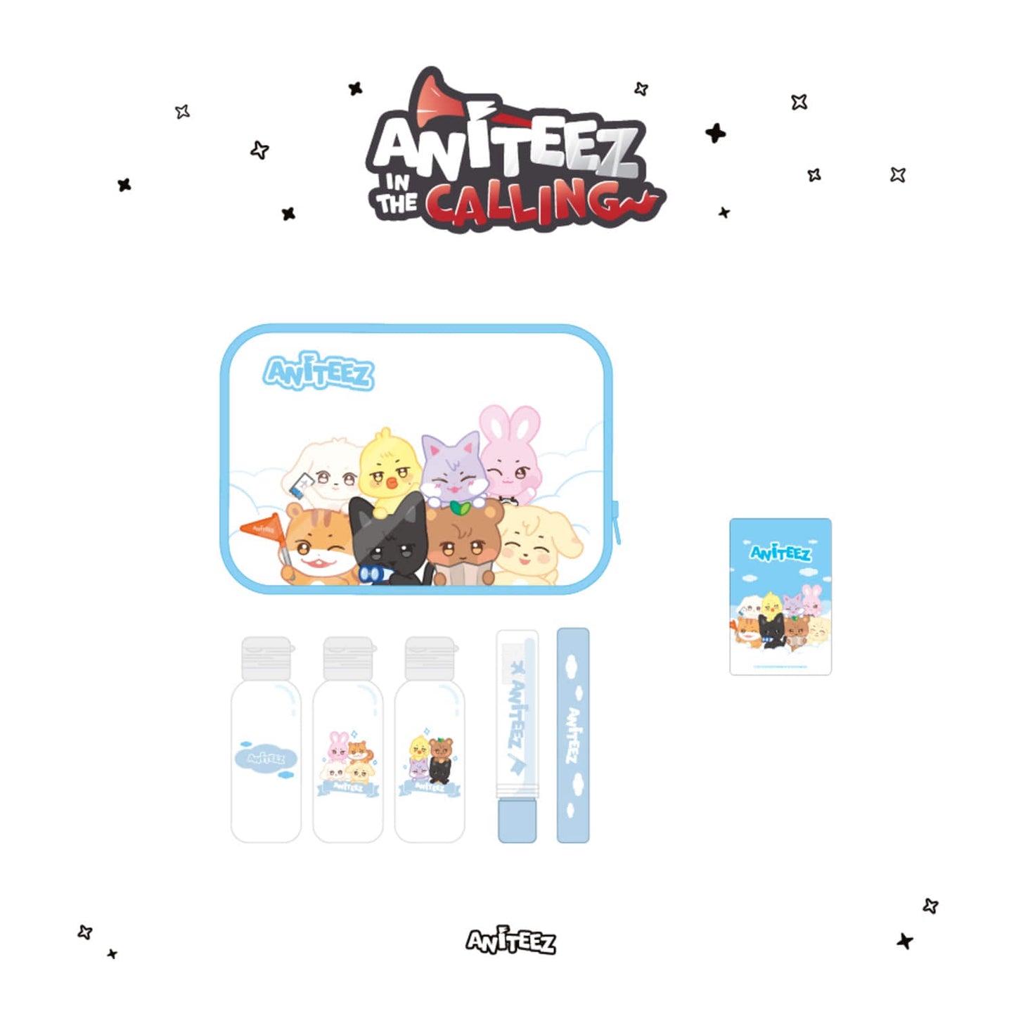 [PRE-ORDER] Travel Kit - ATEEZ x ANITEEZ [ANITEEZ in the Calling MD]