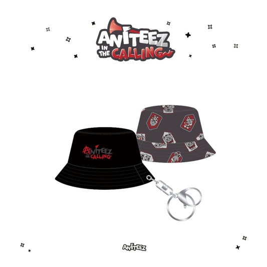 [PRE-ORDER] Bucket Hat Keychain - ATEEZ x ANITEEZ [ANITEEZ in the Calling MD]