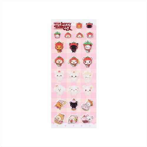 [PRE-ORDER] Fluffy Sticker - NCT Wish 'Wishberry Bakery' Pop up Store MD