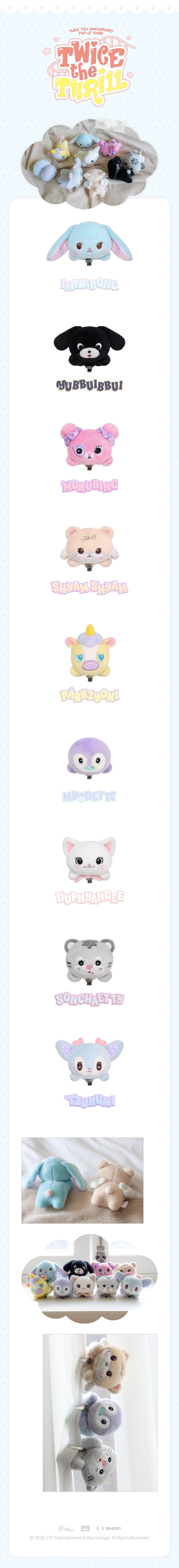 [PRE-ORDER] TDOONGZ Hair Pin - TWICE THE THRILL Pop Up MD