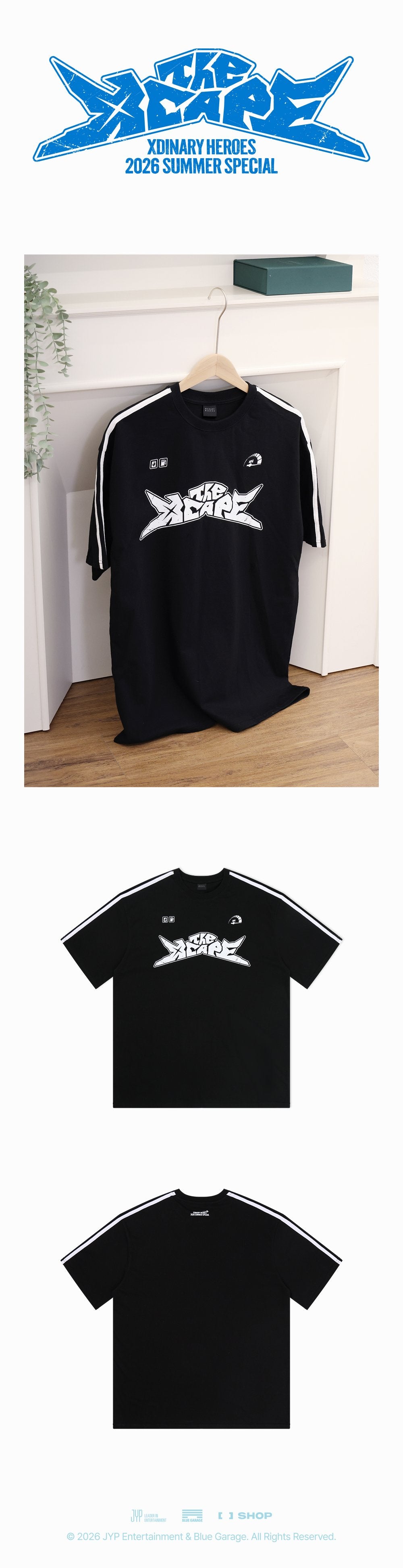 [PRE-ORDER] T-Shirt - Xdinary Heroes 2026 Summer Special 'The Xcape' MD