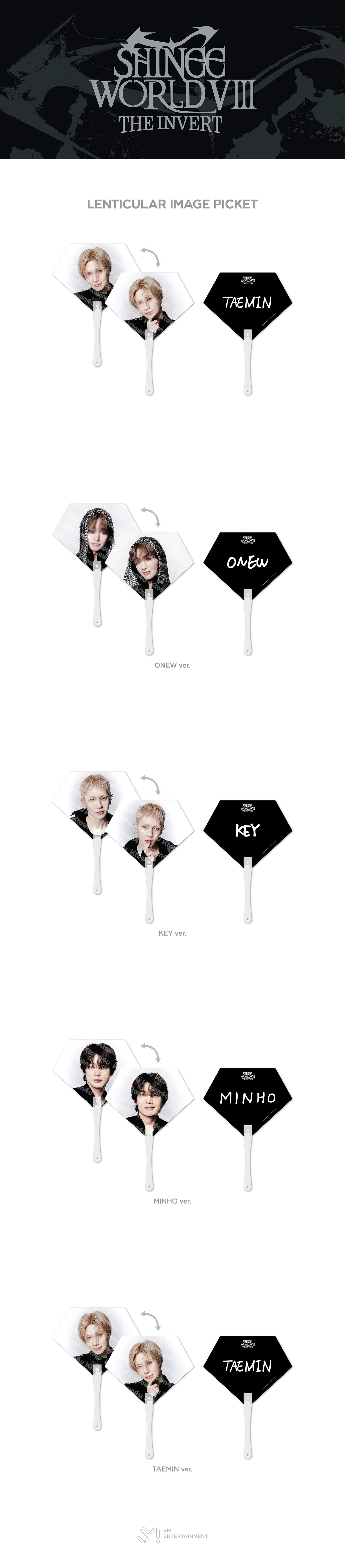 [PRE-ORDER] Lenticular Image Picket - SHINee 2026 World Tour [THE INVERT] MD
