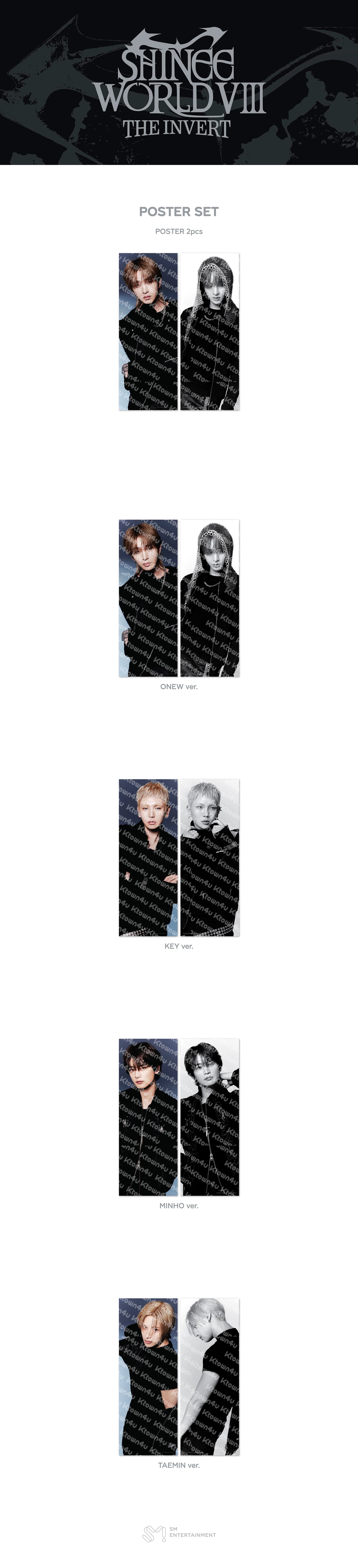 [PRE-ORDER] Poster Set - SHINee 2026 World Tour [THE INVERT] MD