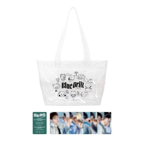 [PRE-ORDER] Clear Shopping Bag - ATEEZ 8th Anniversary Exhibition : BLUE DRIFT MD