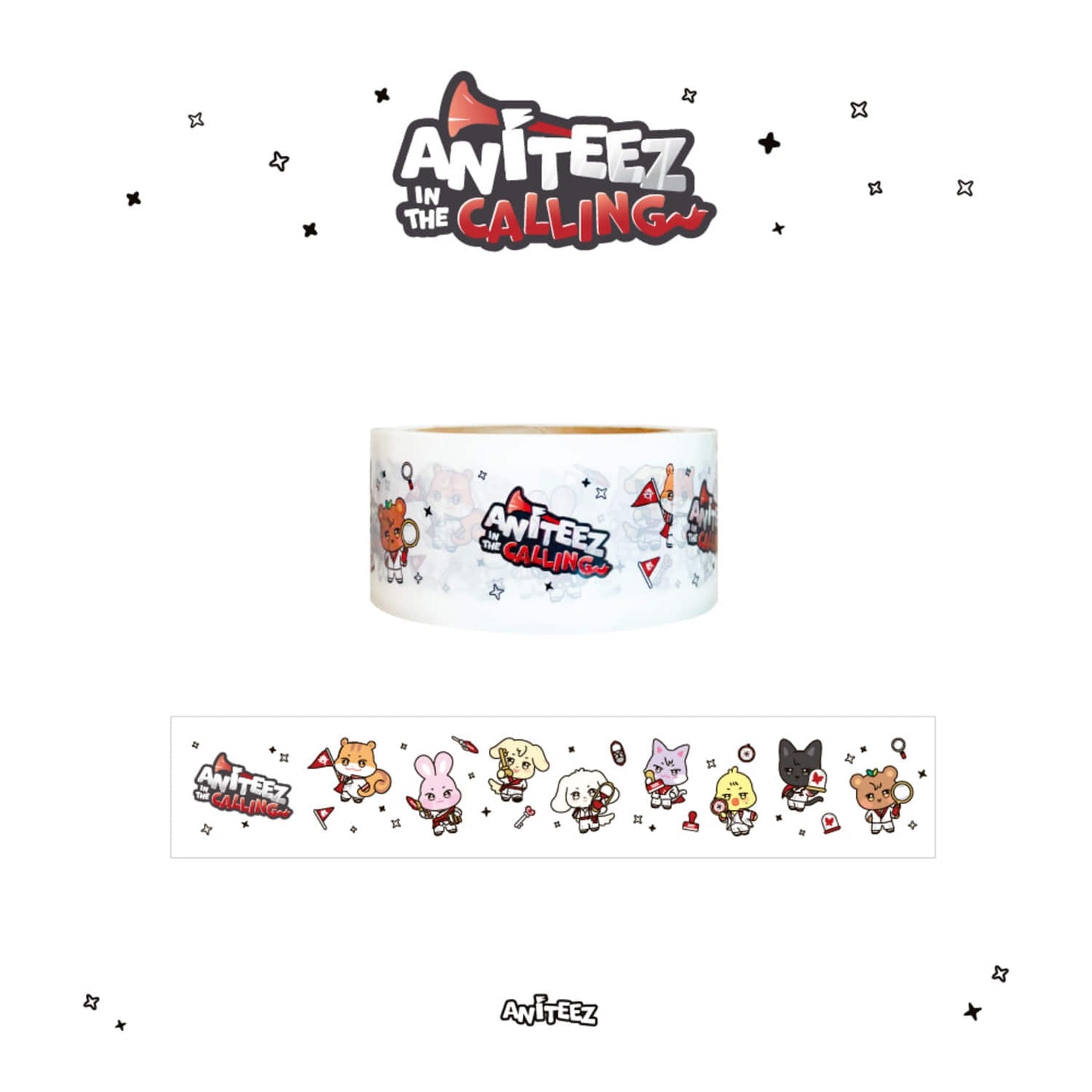 [PRE-ORDER] Box Tape - ATEEZ x ANITEEZ [ANITEEZ in the Calling MD]