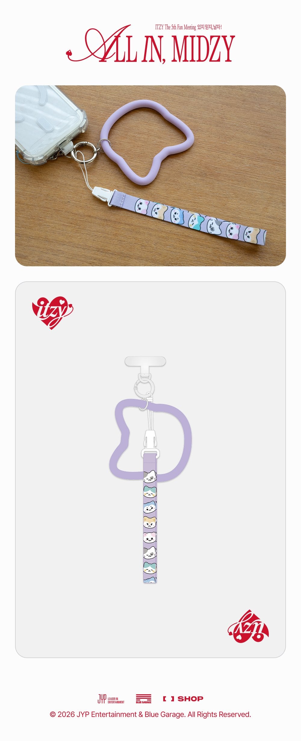 [PRE-ORDER] Silicone Multi Ring - ITZY 5th Fanmeeting 'All In, MIDZY' MD