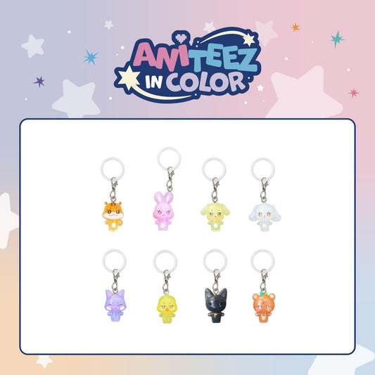 [PRE-ORDER] Clear Mascot Charm - ATEEZ X ANITEEZ POP-UP STORE [ANITEEZ IN COLOR] MD