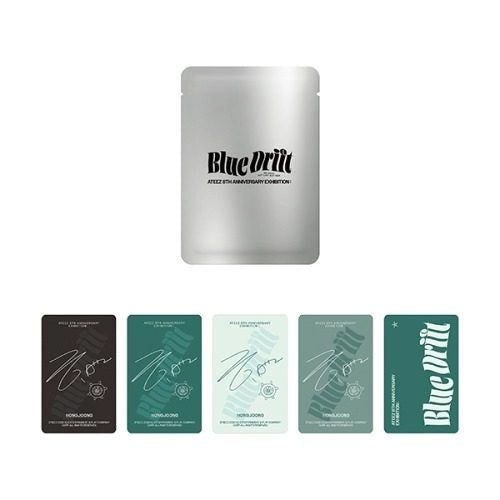 [PRE-ORDER] Random Photocard Pack - ATEEZ 8th Anniversary Exhibition : BLUE DRIFT MD