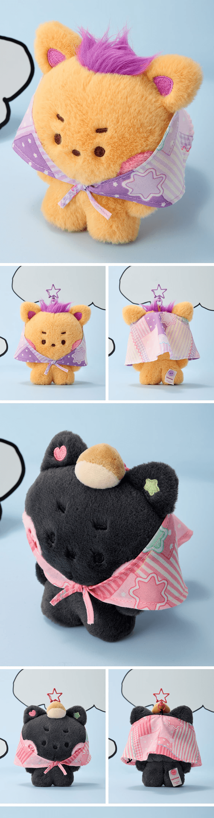 Scarf Plush Keyring - NCT Wish wishnini house