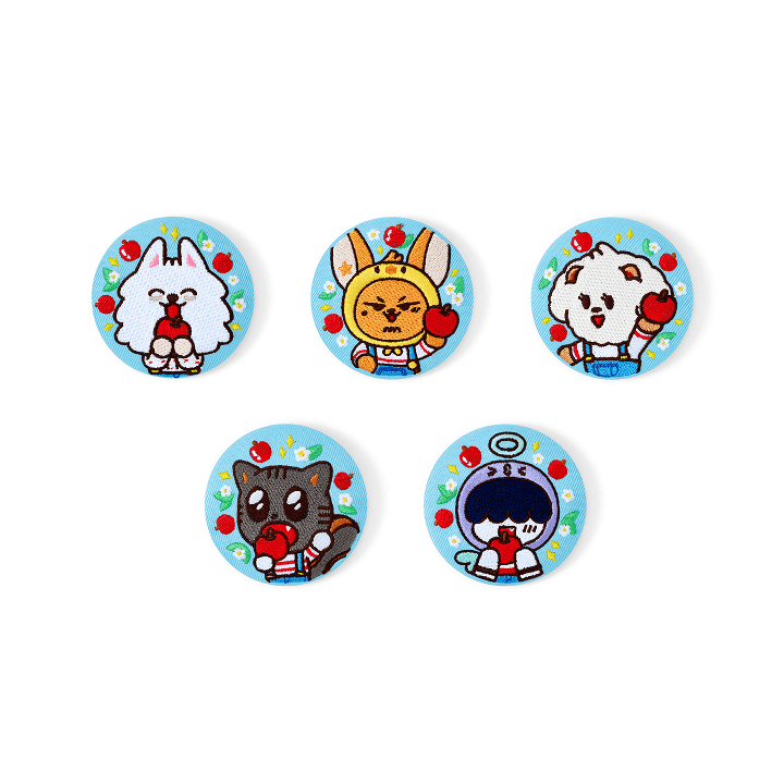 [PRE-ORDER] Embroidery Can Badge - TXT PPULBATU [Hey! APPUL] MD