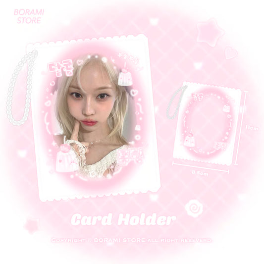 Photocard Holder Storage Case Pudding Ver. - BORAMI Store