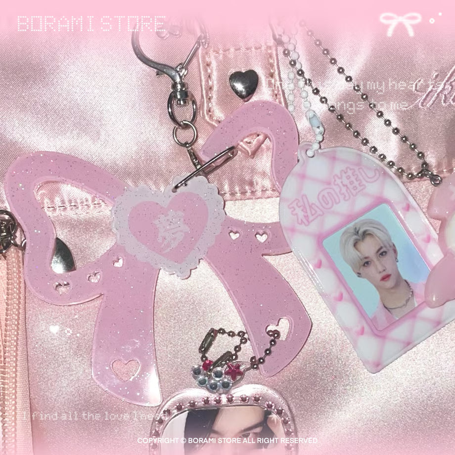 Glitter Carabiner Keychain Yume Ver. - BORAMI Store