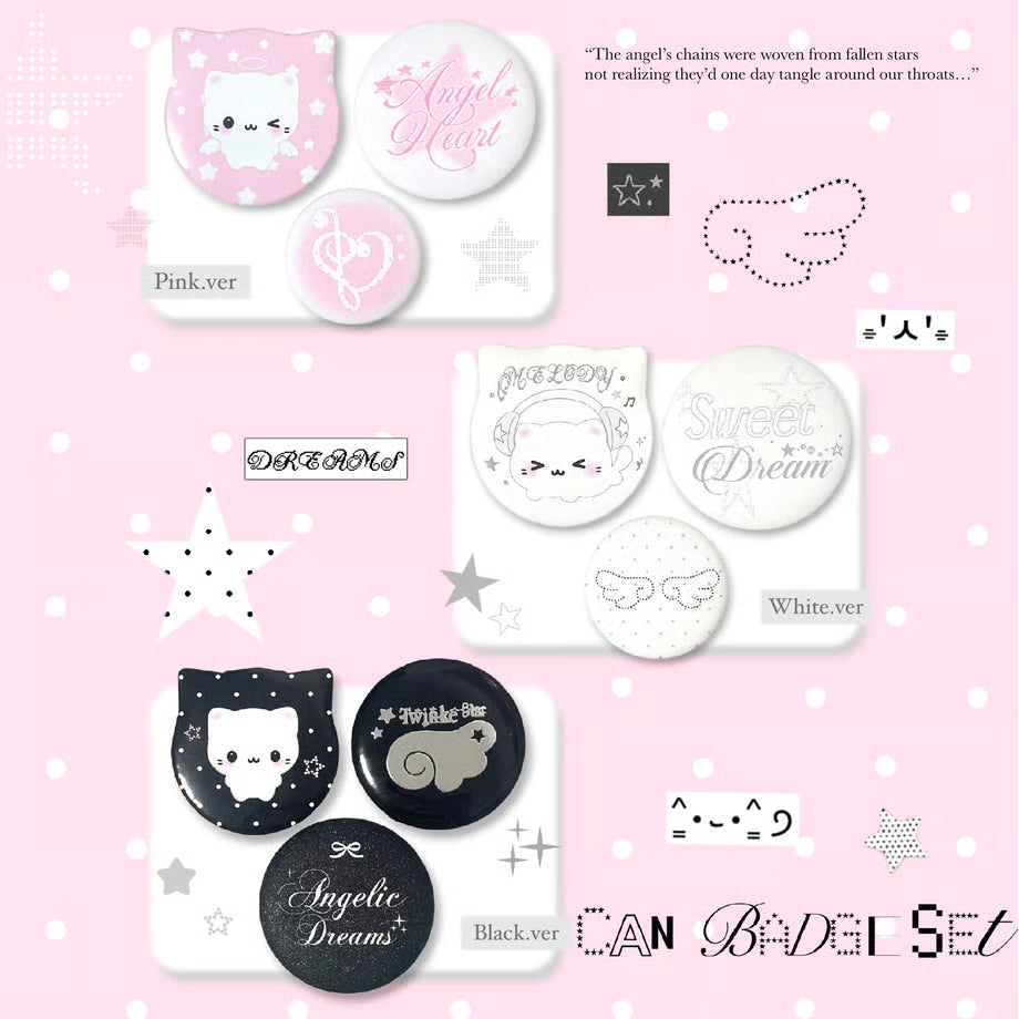 Can Badge Set - BORAMI Store