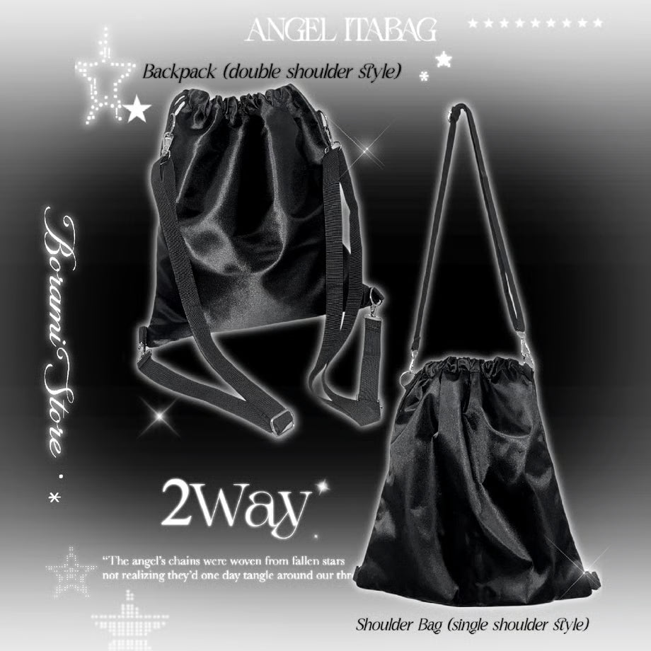 Satin Ita Bag Black Ver. - BORAMI Store