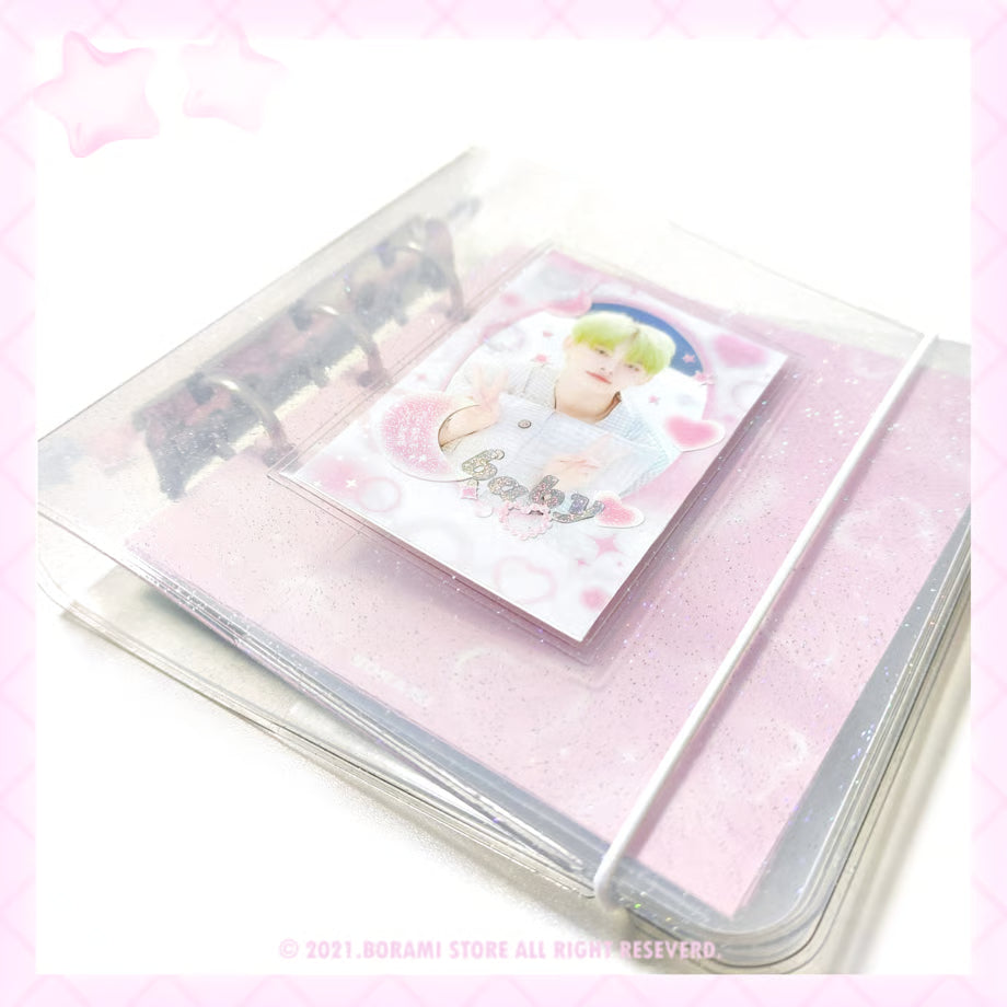 Clear Glitter Binder - BORAMI Store