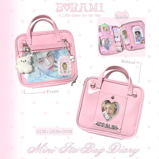 Mini Ita Bag Diary Pink Ver. - BORAMI Store
