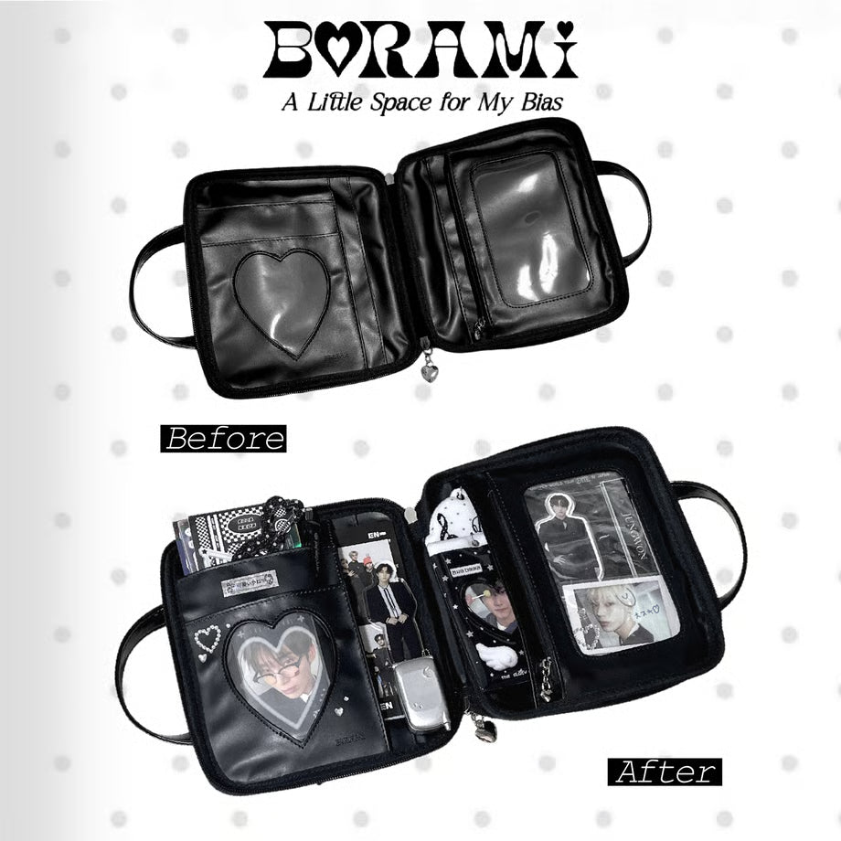 Mini Ita Bag Diary Black Ver. - BORAMI Store